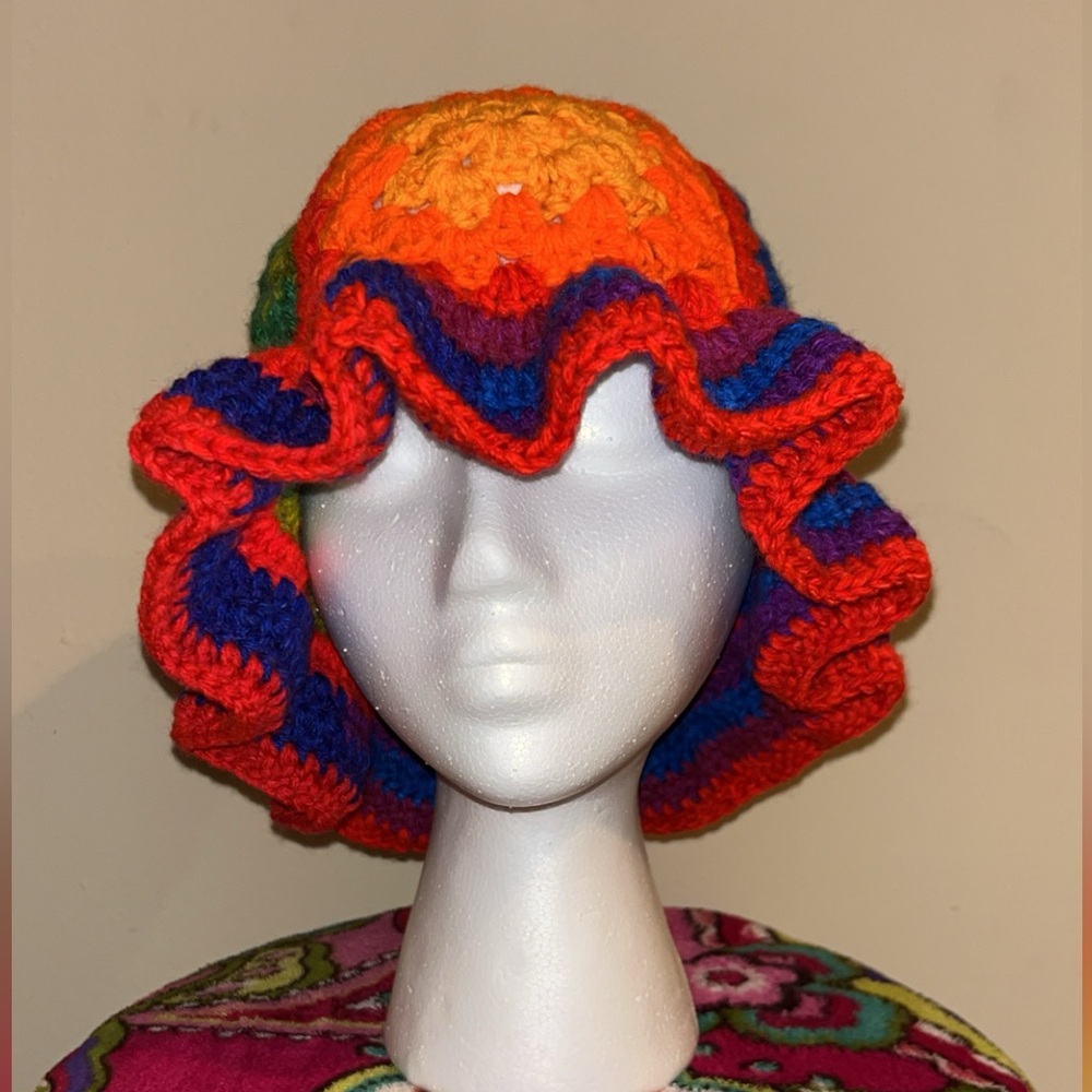 Pride wavy brim beanie
